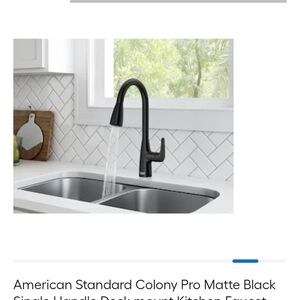 Black Kitchen Faucet